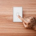thumbnail image 3 of KAKOWELY Toggle Switch Cover 4pcs Toggle Switch Plate Wall Plate Toggle Switch Guard Decorative Switch Plate Cover Electrical Light Switch Cover Wall Plate, 3 of 4