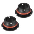 thumbnail image 1 of Unique Bargains 2pcs 9007 9004 LED Headlight Adapter Base Bulb Sockets Retainer Holder Universal for Auto Car Black, 1 of 6