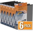 thumbnail image 1 of QuickFit View Binder, D Ring, 6 Pack, 1.5", 1 of 3