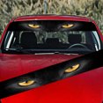 thumbnail image 3 of Amdohai Car Front Windshield Sticker, Rear Block Sunshade Sticker Decoration 3D Stereoscopic Cat Eye Car Sticker Car Decoration Stickers, 3 of 8