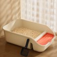 thumbnail image 4 of REK Extra Large Cat Litter Semi Enclosed Pet Toilet For Cats And Dogs Open Design Indoor Plastic Tray, 4 of 4