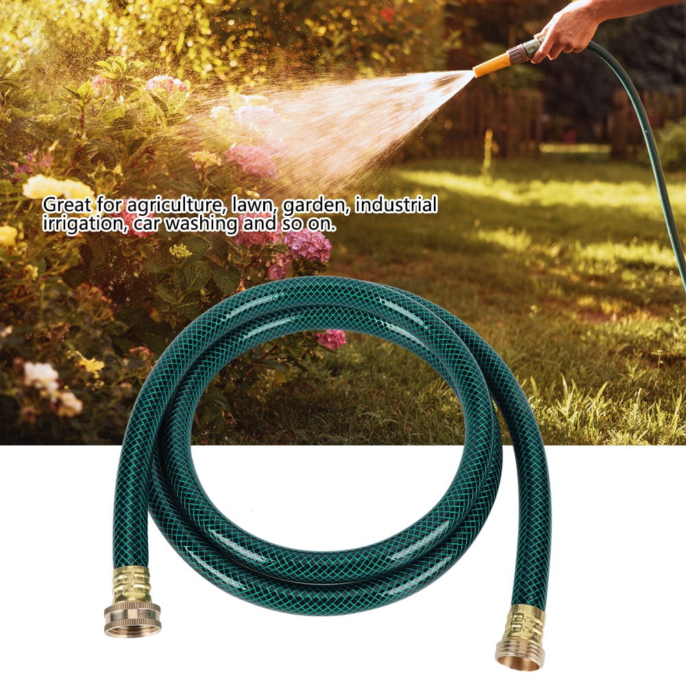 Loewten Flexible Hose,G1 DN25 FNPT PVC Flexible Garden Hose Agriculture Lawn Water Irrigation Car Washing Hose,Irrigation Hose