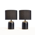 thumbnail image 2 of Anko 2pk Belle Touch Lamp, Black, 2 of 8