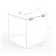 thumbnail image 3 of FixtureDisplays® Boîte de Dons Verrouillable - Grande 20033, 3 of 5