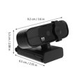 thumbnail image 2 of BESTYASH Webcam Computer Usb Webcam Black Plastic For Live Streaming Remote Work 1Pcs, 2 of 7