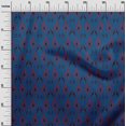 thumbnail image 2 of oneOone Cotton Poplin Fabric Argyle Style Ikat Decor Fabric Printed BTY 42 Inch Wide, 2 of 4