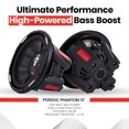 thumbnail image 2 of Boss Audio Phantom 12 Inch 2300 Watts Max Power 4 Ohm DVD Car Audio Subwoofer, P126DVC, 2 of 11