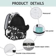 thumbnail image 5 of Celestial Space Cosmos Students Backpack Sci-fi Lovers Outer Space School Bag with Nebula and Starry Night Design, Comfortable and Wear-Resistant for Student and Student, 5 of 5
