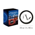thumbnail image 3 of Steering Wheel Cover Heated Steering Wheel Cover Car 12 V 38 Cm Car Steering Wheel Heating Warm Steering Wheel Heating Cover with Lighter Steering Wheel Cover S Car Steering Wheel Cover, 3 of 9