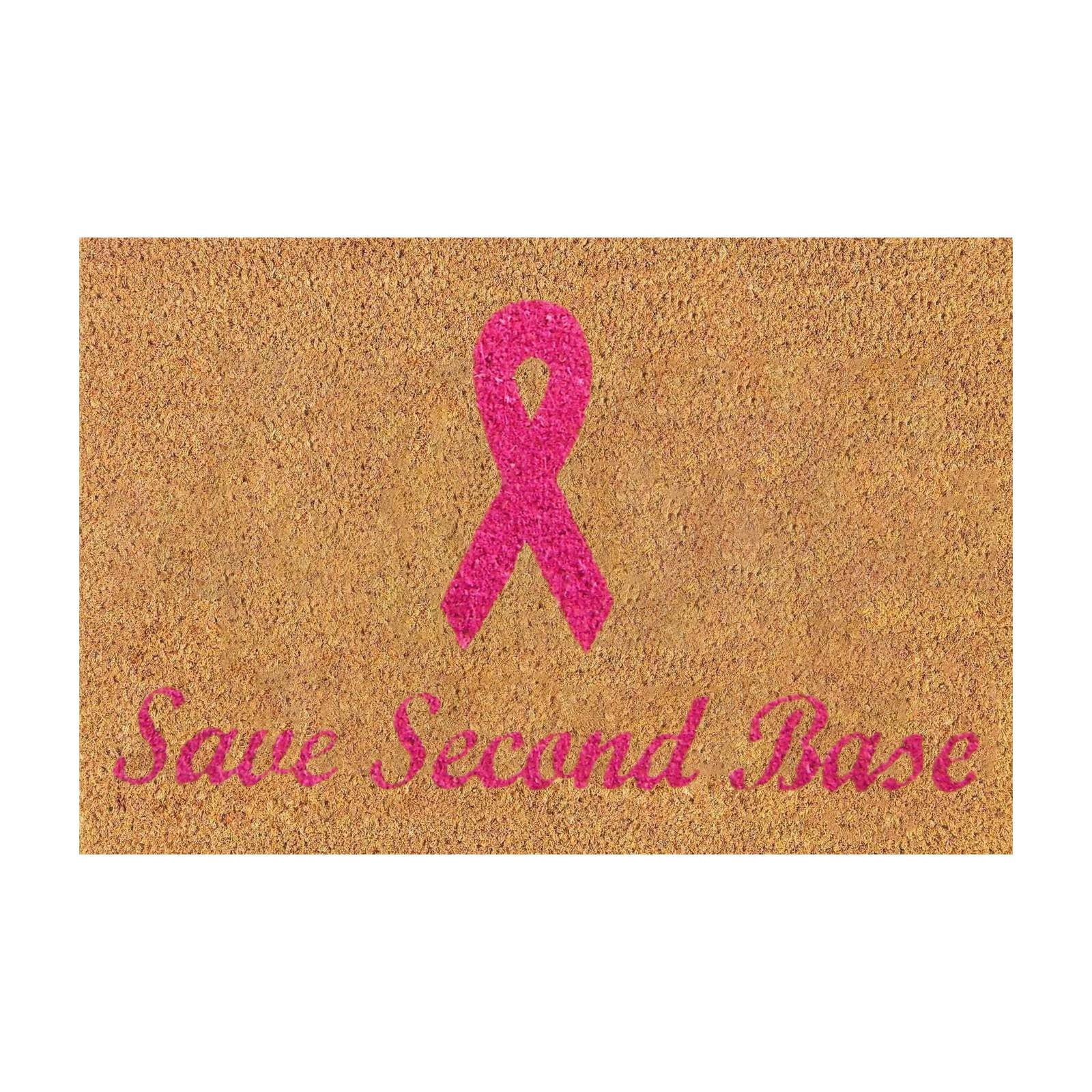 Tapis de Sensibilisation au Cancer Paillasson Ruban Design Non - Intérieur/extérieur Personnalisé pour Cancer
