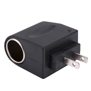 Ejoyous Adaptateur d'éclairage de voiture de cigarette, Puissance murale AC pour Chargeur de voiture Cigarette Lighter Converter Car Power Adapter Ciganette Lighter Plug 100-240V AC à 12V