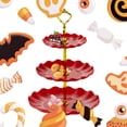 thumbnail image 4 of EGNMCR Multi-layer Candy Plate Wedding Ktv Living Room Creative Fruit Plate Dry Fruit Plate Refreshment Plate Three-layer Fruit Plate,, 4 of 6
