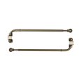 thumbnail image 1 of Versailles' Adjustable Ball Finial Swing Arm Rod Set 14in - 24in, 1 of 5