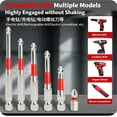 thumbnail image 4 of CQCYD S2 PH2 Phillips Screwdriver Bit Set, Impact Anti Slip Star Drill Bits for Power Driver, 1/4 Inch Hex Shank, High Hardness Alloy Steel, Multiple Lengths 25‑150mm for Woodworking and Repair, 4 of 5