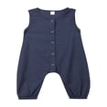 thumbnail image 4 of Newborn Boy Romper Jumpsuit Bodysuit Summer Outfit Set, 4 of 6