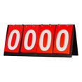 thumbnail image 1 of DYNWAVECA Tableau de Bord Score Gardien de la Compétition à 4 Chiffres Score Portable pour le Basket-Ball Intérieur et Extérieur Volley-Ball Rouge, 1 of 10