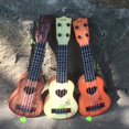 thumbnail image 4 of MesaSe Classical Ukulele Guitar Musical Instrument Interactive Ukulele Toy For Kid  38CM Khaki, 4 of 8