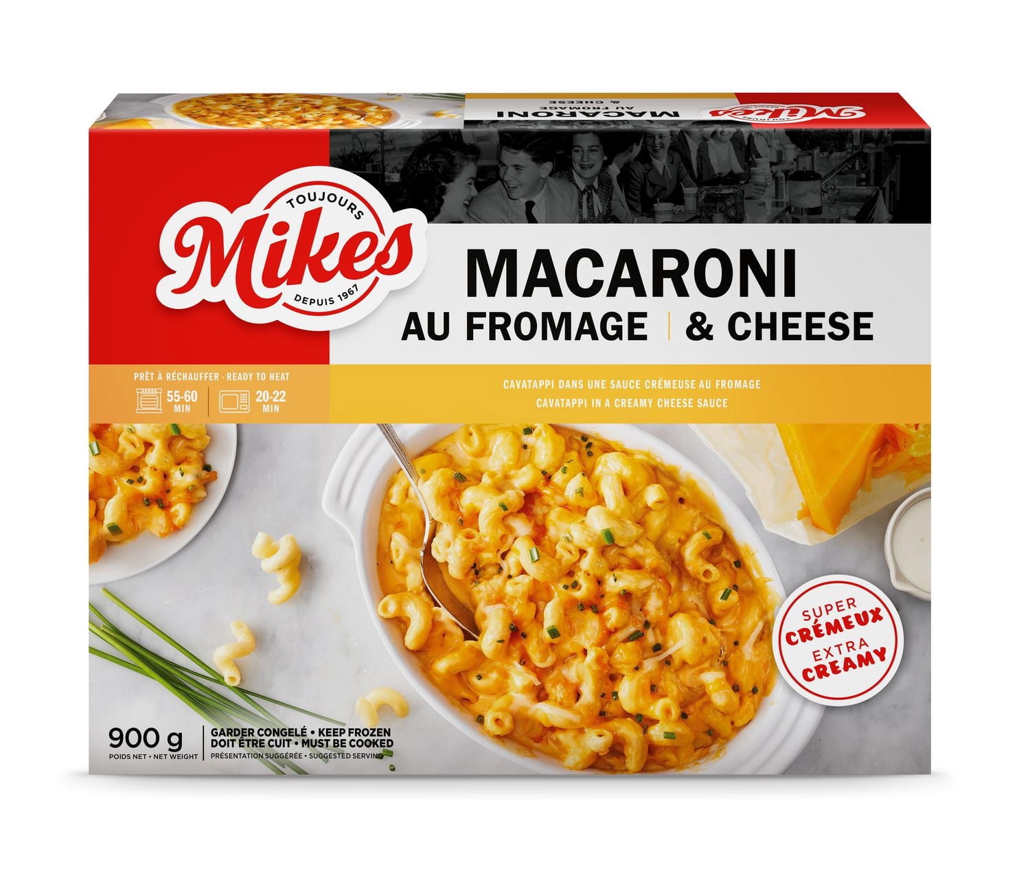 Mikes macaroni au fromage Mikes macaroni au fromage 900g