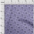 thumbnail image 1 of oneOone Velvet Bluish Violet Fabric Florals Fabric For Sewing Printed Craft Fabric By The Yard 58 Inch Wide-BVC, 1 of 4