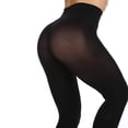 thumbnail image 4 of Women's 80 Soft Semi Opaque Solid Color Footed Pantyhose Tights, 4 of 4
