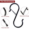 thumbnail image 3 of EcoNesxp Hook Heavy Duty Large Black Metal Hook, 3 of 5