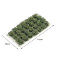 thumbnail image 3 of lionlar 2x28 Pcs Tufts en Herbe Autocollants Modèle de Table de Sable Vert Foncé, 3 of 7
