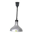 thumbnail image 1 of veasfak Adjustable Hanging Food Heat Heating Lamp for Food Service Kitchen Cafeteria Argent, 1 of 9