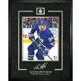 thumbnail image 1 of Auston Matthews Cadre Signature Réplique 16x20 Maple Leafs - Art Mural LNH sous Licence Officielle, 1 of 1
