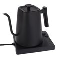 thumbnail image 1 of Gooseneck Electric Kettle 304 Stainless Steel Temperature Control LED Screen Pour Over Coffee for Tea Kettle Matte Black 1200W, with Timer Keep Warm Setting, Suitable for Busy, 1 of 7