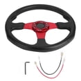 thumbnail image 3 of Filfeel Racing Steering Wheel 350mm/14in Racing Car Sport Steering Wheel Deep Dish 6 Bolts Universal Modified, 3 of 8
