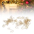 thumbnail image 4 of 50Pcs S Hooks Novel Shape Wear  Multi Functional with Metal Material for Christmas Decoration, 4 of 8