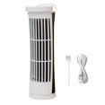 thumbnail image 2 of Small Oscillating Fan - Battery - Powered, Rechargeable, 3 - Speed, Quiet, Portable for Home, Bedroom, Outdoor, Compact Size, 2 of 5