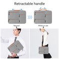 thumbnail image 3 of Xingzhi Laptop Bag Notebook Computer Cover Case Waterproof Laptop Carrying Bag Protector Sleeve, Navy Blue, 13 Inch, 3 of 9