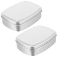 thumbnail image 1 of MasteelfCA 2pcs 150ml Aluminum Case Cosmetic Box Aluminum Can Empty Square Box with Lid, 1 of 8