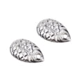 thumbnail image 4 of 50pcs/Pack Fishing Spinner Rings Blades Mini Fish Scale Smooth Flattie Attractor Lure Nickel Spoon Fishing Tool Lure Accessories, 4 of 12