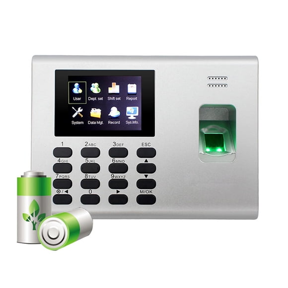 K40 Linux System TCP/IP USB SSR Biometric Fingerprint Time Attendance Door Access Control System With Built In Battery ,Easy to Use
