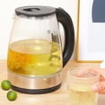 thumbnail image 1 of Kieccall Electric Kettles Borosilicate Glass Fast Boiling Pots for Home Kitchen Office Hot Water for Tea and Coffee, 1 of 6