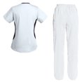 thumbnail image 2 of Women's Scrubs Set Scrub Top and Pants Scrubs Set, 2 of 3