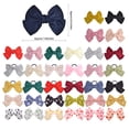 thumbnail image 5 of Large Bande de Cheveux Noeud Papillon Épais Réglable Multicolore Poneytail Titulaire Bobby Snag Libre Cheveux Corde Bobby Broches Scrunchies pour les Filles de Style Cadeau Heart01, 5 of 5