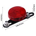 thumbnail image 3 of EeaseCA 2Pcs Rear Shelf Taillight Multi-function Flashing Warning Light Practical Signal Lamp for Bike Use (Red), 3 of 8