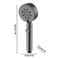 thumbnail image 3 of Yhmxh Turbocharged Shower Head With Super Powerful Water Volume For Home Bathroom Bath Water Heater Bath Heater Pressurized Shower Head 5 Kitchen Essentials Home and Kitchen Kitchen Tools, 3 of 6
