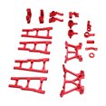 thumbnail image 2 of RC Front Steering Assembly, RC Car Upgrade Parts Kit  With Buckle For Maintenance Red, 2 of 8