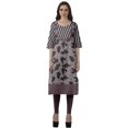 thumbnail image 2 of Moomaya Kurti Droite de Designer pour Femmes Tunique Indienne Imprimée Haut Long Kurta, 2 of 6