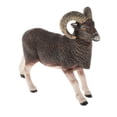 thumbnail image 3 of KLKCMS 1pc Realistic Animal Model Plastic Farm Figures Educational Learn Toy argali, 3 of 7