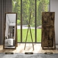 thumbnail image 4 of HOMCOM 58"x 20" Full Length Mirror, Floor Standing Mirror, Dressing Mirror, 4 of 10