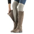 thumbnail image 1 of FhsagQ Socks Women Socks 80S Party Ribbed Knit Dance Sports Leg Warmer Womens Men 80S Party Ribbed Knit Dance Sports Leg Warmer Womens Socks Fishnet Grey One Size, 1 of 7
