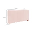 thumbnail image 3 of Modway Dahlia Fluted and Scalloped Sideboard Storage Cabinet in Soft Pink, 3 of 9