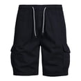 thumbnail image 1 of Diufon Men's Athletic Shorts Drawstring Waisted Outdoor Sport Shorts Spring Summer Hiking Shorts with Pockets, 1 of 6