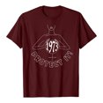thumbnail image 1 of Pompotops T-Shirt Décontracté à Manches Courtes pour Femmes avec Imprimé Lettre, 1 of 6