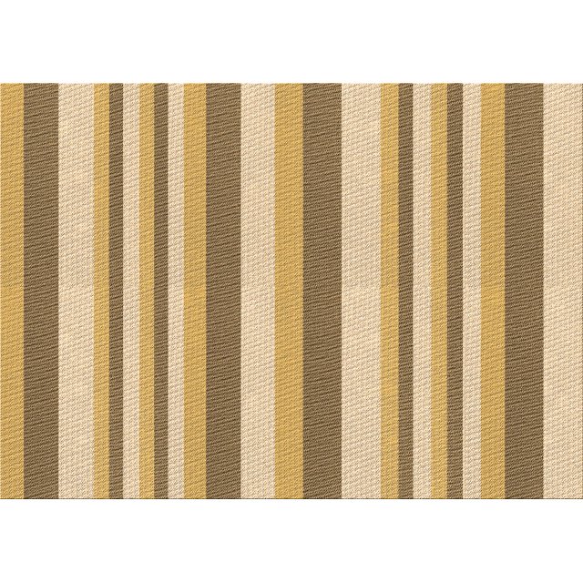 Ahgly Company Machine Washable Indoor Rectangle Transitional Light Brown Area Rugs, 8' x 12'